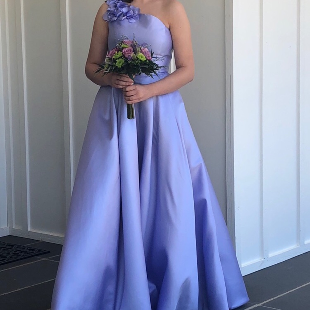 Sherri Hill Lilac Prom Dress
